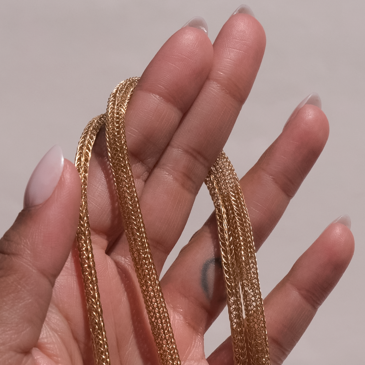 Thick Viking Weave Necklace