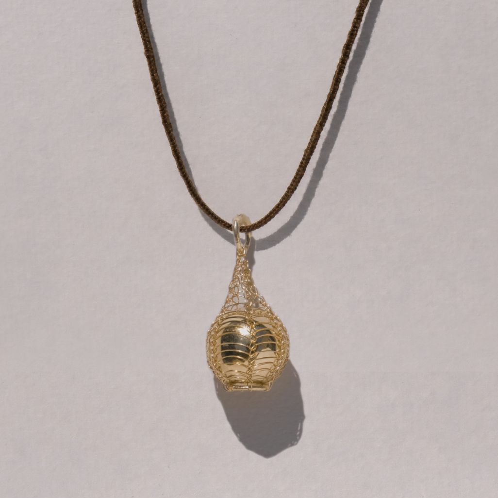 Web Orb on Lucet Silk Cord