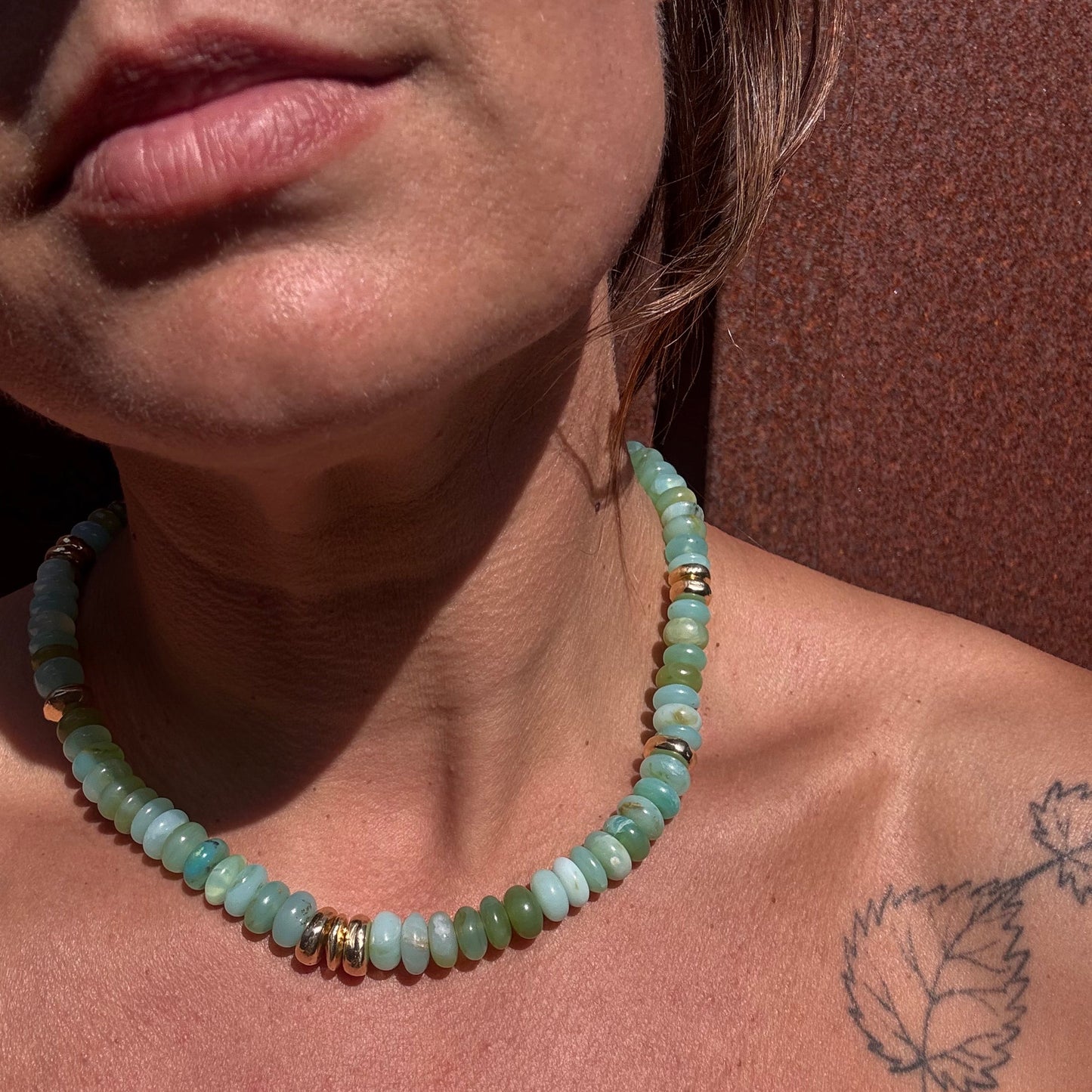 Peruvian Opal Necklace