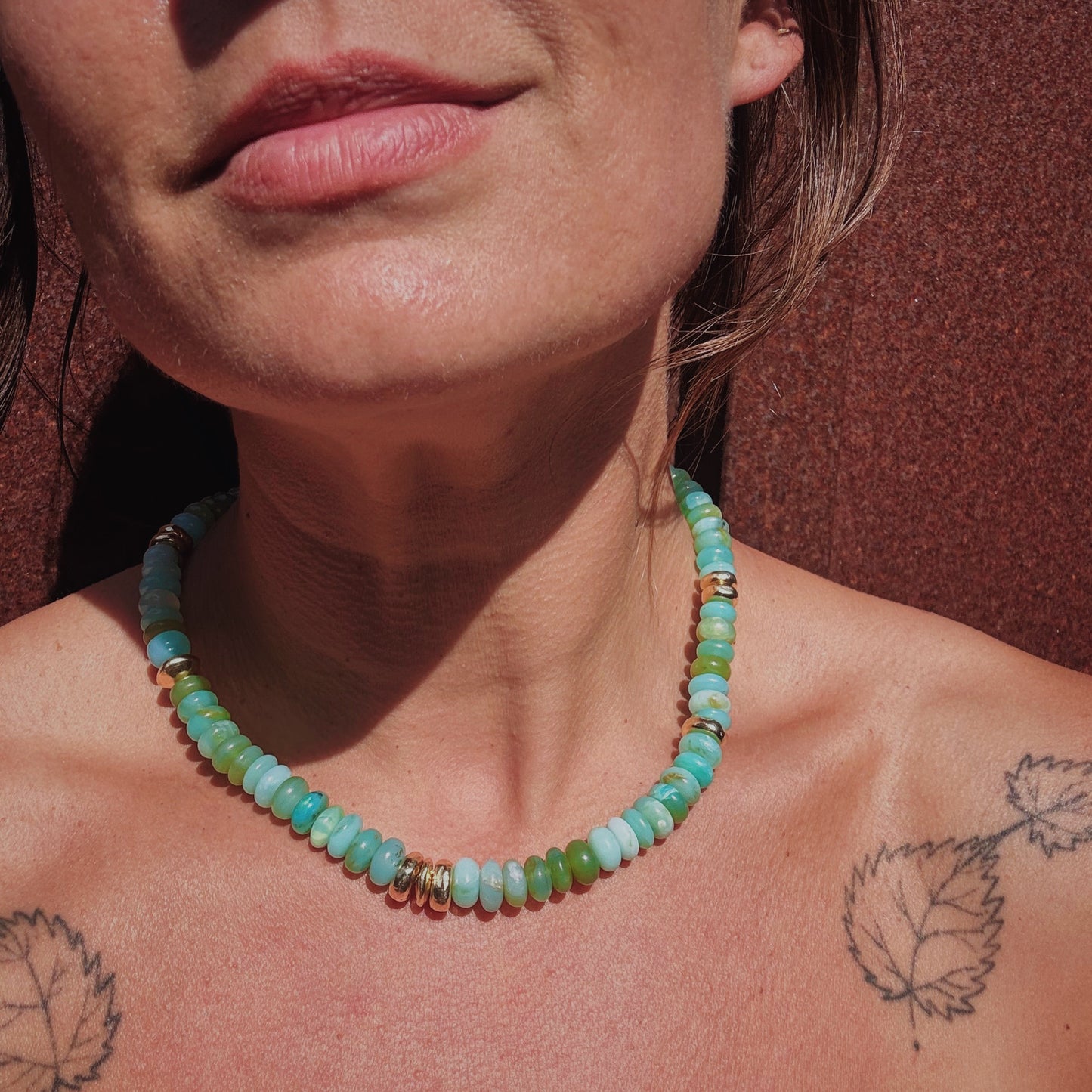 Peruvian Opal Necklace