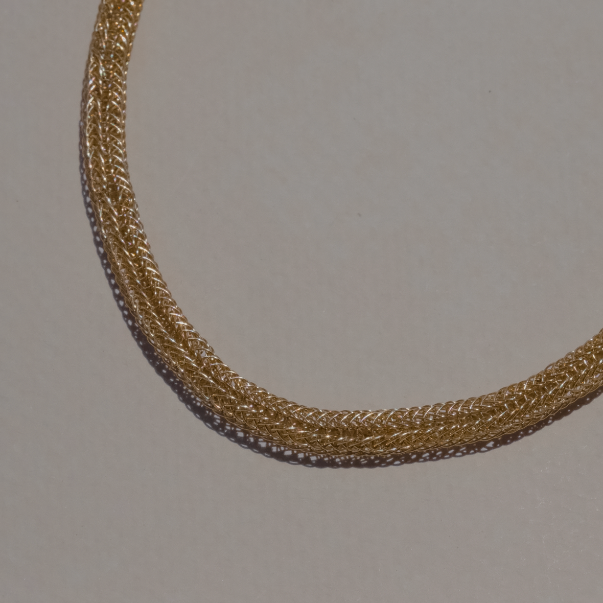 Thick Viking Weave Necklace