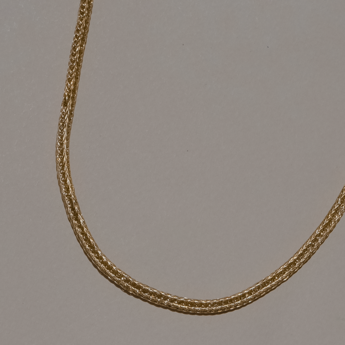 Thin Viking Weave Necklace