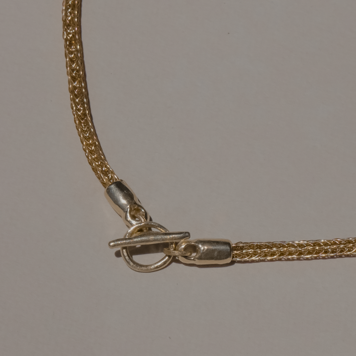 Thin Viking Weave Necklace